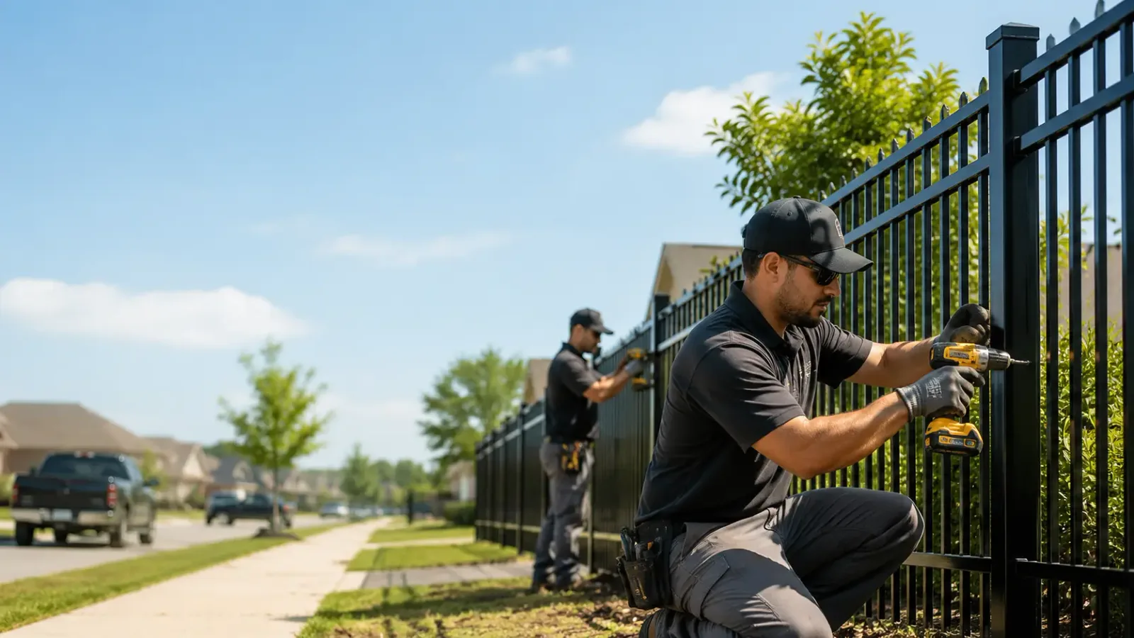 Metal Fence Installation in Long Lane, MO
